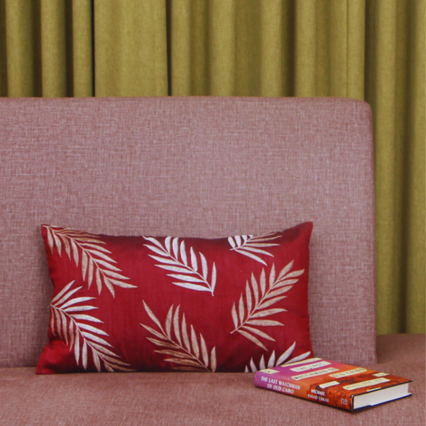 Maroon Cushion Cover