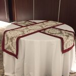 Crossed Dining Runner: A Touch of Elegance