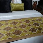 Coastal Bed Runner and Cushion Cover