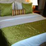 Vintage Bed Runner and cushion Cover