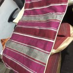 Vintage Bed Runner and cushion Cover