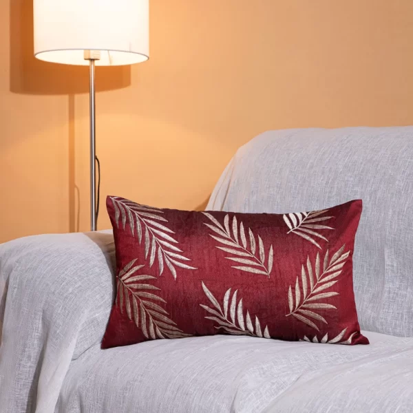 Maroon Cushion Cover