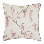 Pure Linen with Cotton Thread Embroidery - Cushion Cover