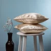 Simple Elegant Charm - Satin Silk Cushion Cover