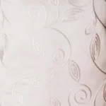 White Silk Embroidered